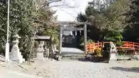 赤尾渋垂郡辺神社の鳥居