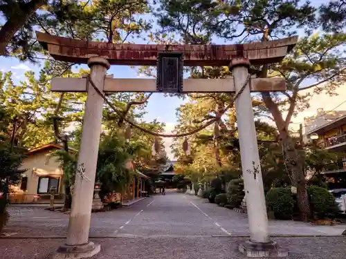 浜松八幡宮の鳥居