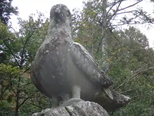 三宅八幡宮の狛犬