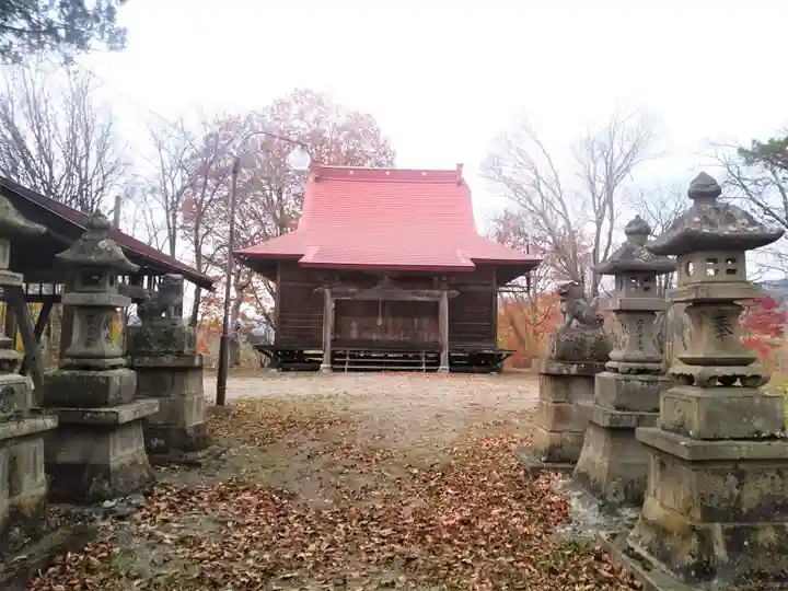 勝山神社の本殿・本堂