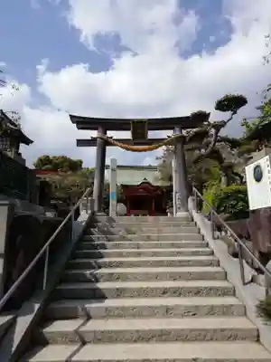 綱敷天満宮の鳥居