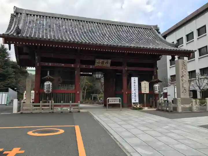 護国寺の山門・神門