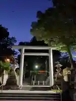 安積國造神社の鳥居