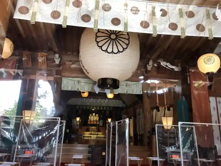 越中一宮 髙瀬神社の本殿・本堂