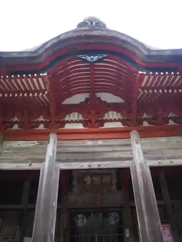 鰐淵寺の本殿