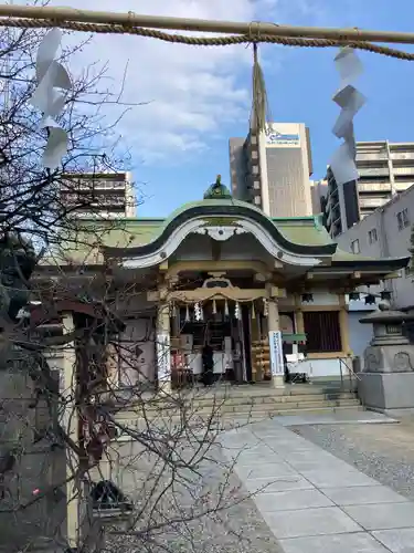 綱敷天神社の本殿・本堂