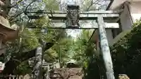 市谷亀岡八幡宮の鳥居