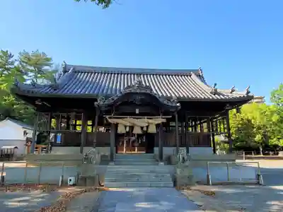 生矢神社の本殿・本堂