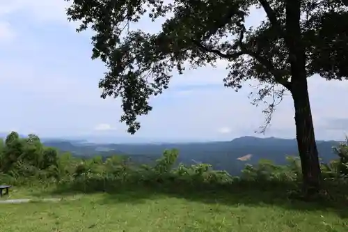 須我神社奥宮の景色