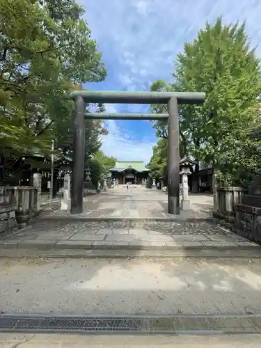 溝旗神社（肇國神社）の鳥居