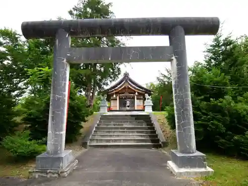 早来神社の鳥居