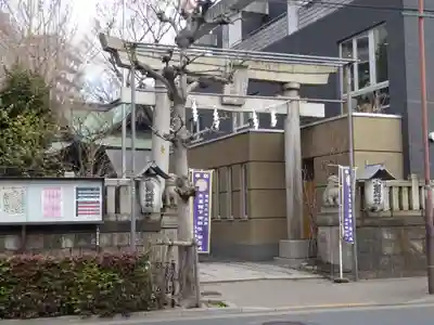 小野照崎神社の鳥居