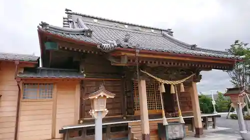 栗橋八坂神社の本殿・本堂