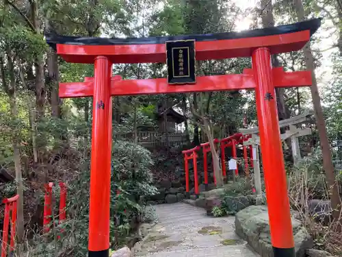 白笹稲荷神社の鳥居