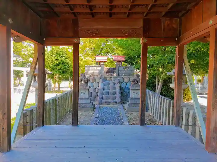 津嶋社の本殿・本堂