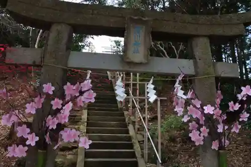 滑川神社 - 仕事と子どもの守り神の鳥居