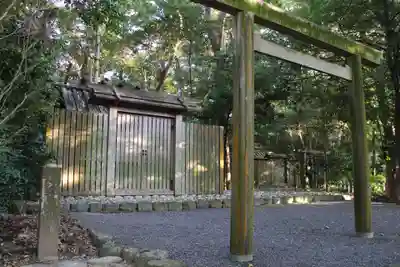 大土御祖神社（皇大神宮摂社）・宇治乃奴鬼神社（皇大神宮末社）の鳥居