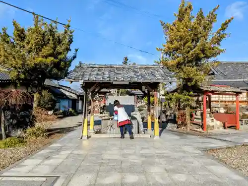 乙津寺　（鏡島弘法）の手水