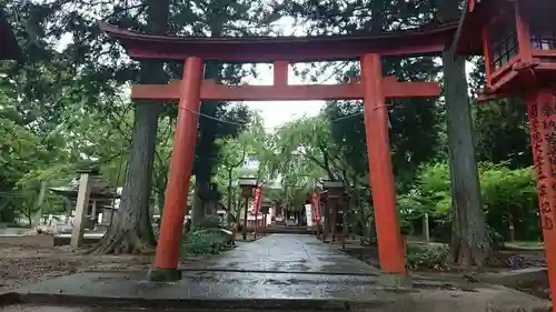 正一位 若草稲荷神社の鳥居