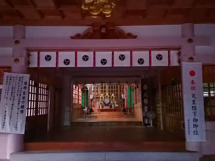 八幡宮(若林八幡宮)の本殿・本堂