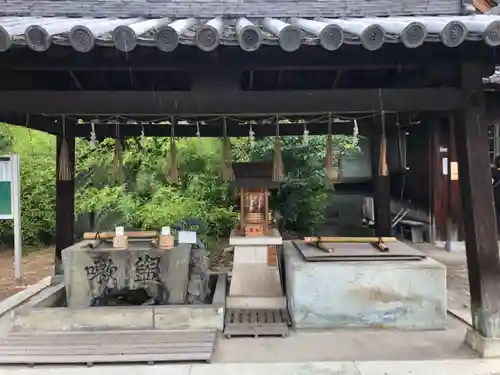 浜宮天神社の手水舎