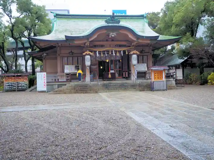 坐摩神社の本殿・本堂