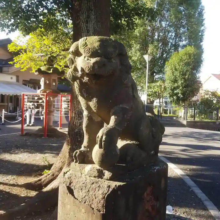 町田天満宮の狛犬