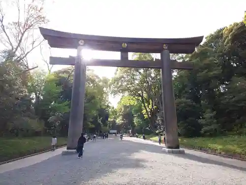 明治神宮の鳥居