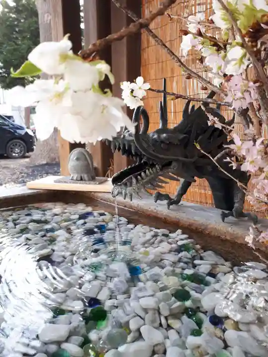 札幌諏訪神社の手水舎