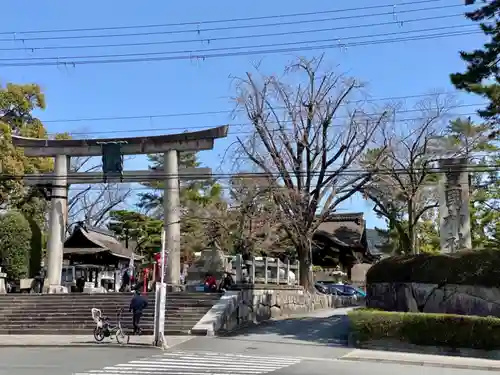 豊国神社の鳥居