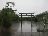 鉄道神社の鳥居