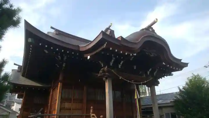 安方神社の本殿・本堂