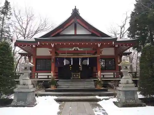 山中浅間神社の本殿