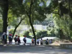 川田八幡神社の景色