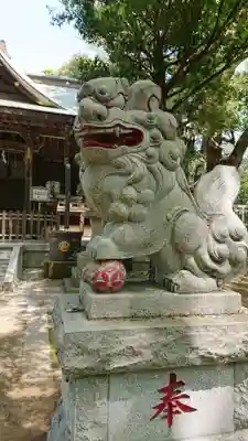 神崎神社の狛犬