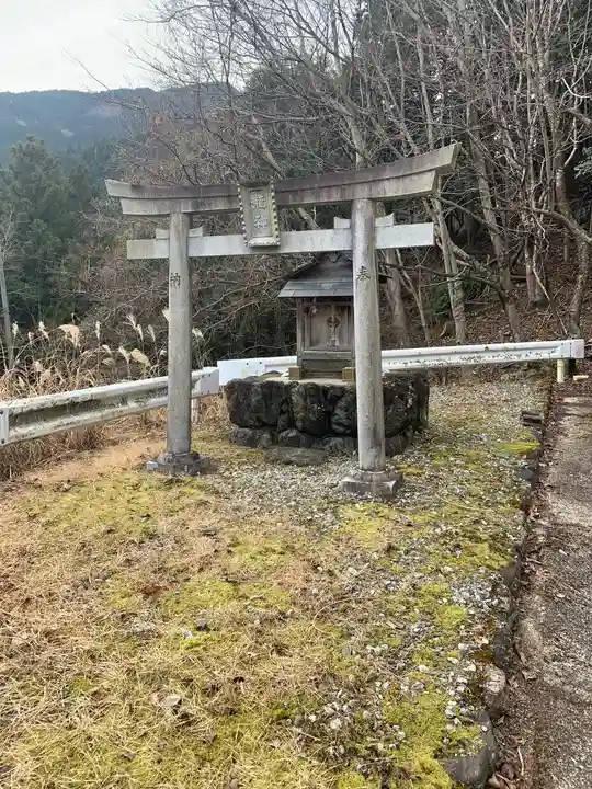 龍神神社の鳥居