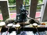 九頭龍神社の手水舎