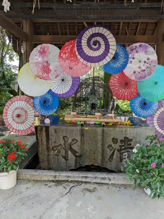 若宮神明社の手水舎