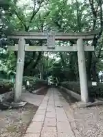 前原御嶽神社の鳥居