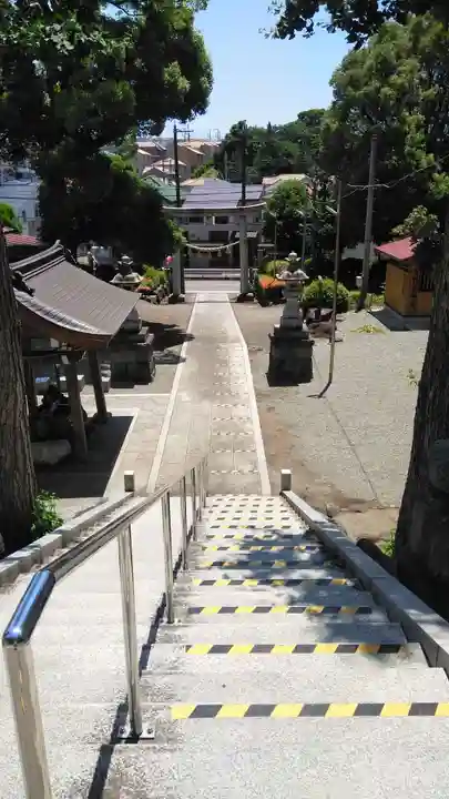 亀井神社の景色
