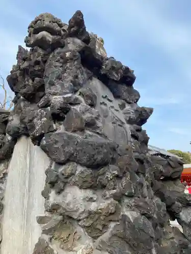 成田山新勝寺の狛犬