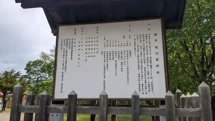 留辺蘂神社の歴史
