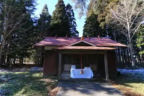 御札神社の本殿