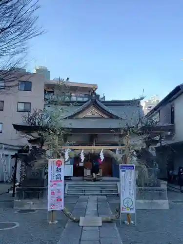 穏田神社の本殿・本堂