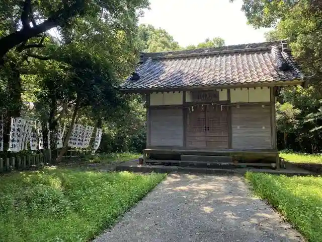 大嶋神社(秋葉神社、大島神社)の本殿・本堂