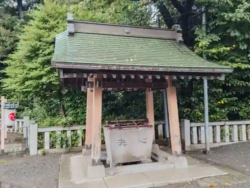 赤羽八幡神社の手水