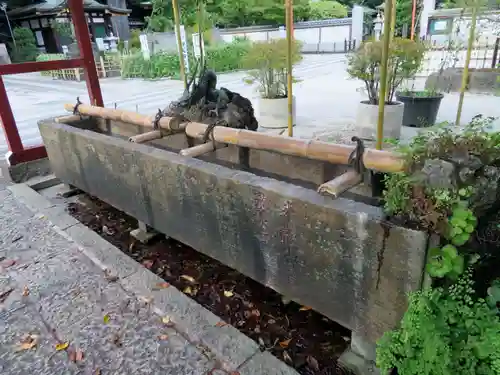 瀧泉寺（目黒不動尊）の手水舎