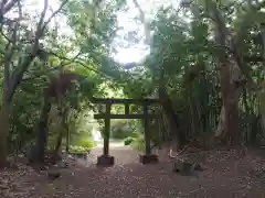 神社(名称不明)の鳥居