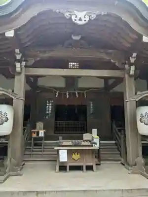 八百富神社の本殿・本堂