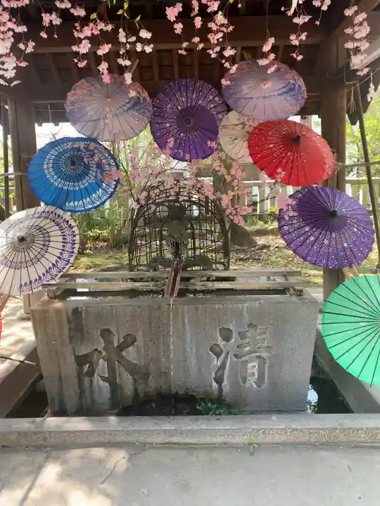 若宮神明社の手水舎